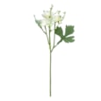 Gisela Graham White Rose & Gypsophila Mini Pick