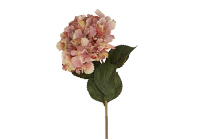 Gisela Graham Antique Pink Hydrangea Stem 84cm Gisela Graham Antique Pink Hydrangea Stem 84cm