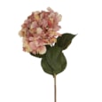 Gisela Graham Antique Pink Hydrangea Stem 84cm
