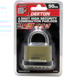 Dekton 4 Digit High Security Combination Padl Dekton 4 Digit High Security Combination Padl