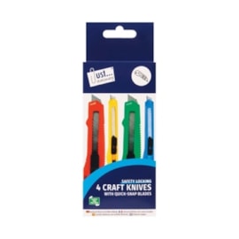 Tallon 4 Craft Knives 2Lg 2Sml