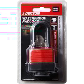 Dekton 40mm Long Shackle Waterproof Padlock Dekton 40mm Long Shackle Waterproof Padlock