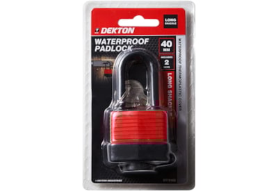 Dekton 40mm Long Shackle Waterproof Padlock Dekton 40mm Long Shackle Waterproof Padlock