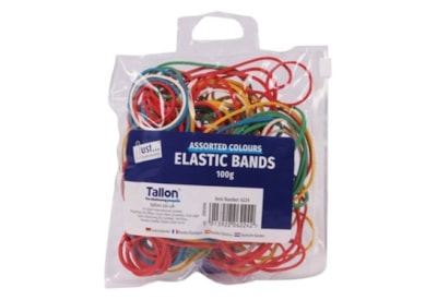 Coloured Elastic Bands 100gm