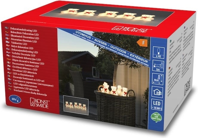 Acrylic Bears Setx5 Led (6231-103EE)