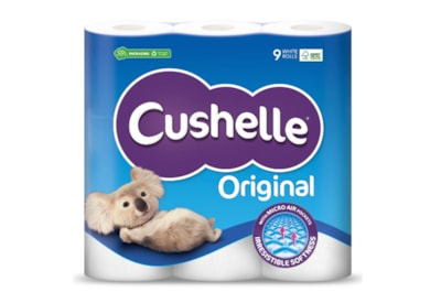 Cushelle Toilet Roll White 9 Roll (6349)