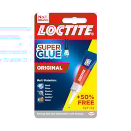 Loctite Super Glue 3G Tube + 50% Free