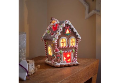 Three Kings Inlit Candy Cottage 13cm