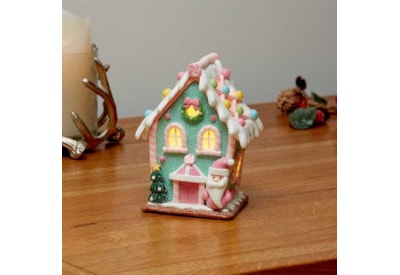 Three Kings Gingerbread Santa Icecandy Cottage 13cm (2535122)