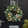 Three Kings Baubly Wreath Gold 40cm (2543000)
