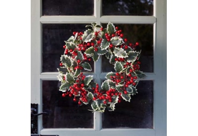Three Kings Holly Berry Wreath 40cm Three Kings Holly Berry Wreath 40cm