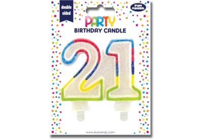21st Birthday Candle (6834-21C)