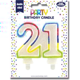 21st Birthday Candle 21st Birthday Candle