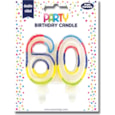 60th Birthday Candle 60th Birthday Candle