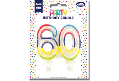 60th Birthday Candle 60th Birthday Candle