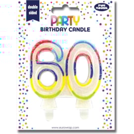 60th Birthday Candle 60th Birthday Candle