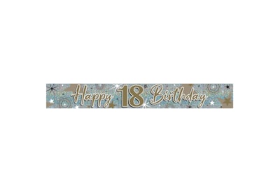 18th Birthday Banner Holographic 18th Birthday Banner Holographic