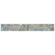 21st Birthday Banner Holographic 21st Birthday Banner Holographic