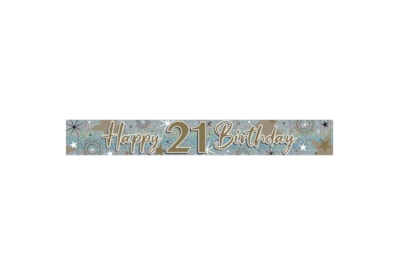 21st Birthday Banner Holographic 21st Birthday Banner Holographic