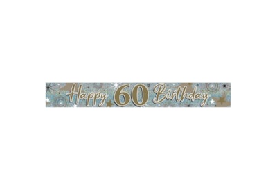 60th Birthday Banner Holo (6837-N60C)