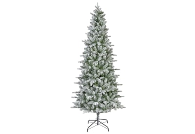 Killington Fir Frosted Christmas Tree Green/white 180cm Killington Fir Frosted Christmas Tree Green/white 180cm