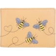 Mala Leather Suri Id/card/travel Pass Holder Yellow (687 92)