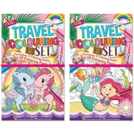 Travel Colouring Set Unicorns (6888)