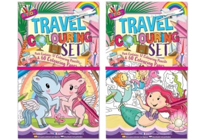 Travel Colouring Set Unicorns (6888)