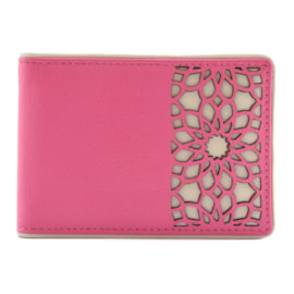 Mala Leather Zaina Id/card/travel Holder Pink Mala Leather Zaina Id/card/travel Holder Pink