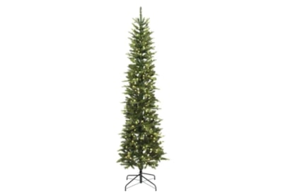 Christmas Tree Slim Fir Gb Led Indoor 210Cm