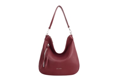David Jones Pu Slouchy Hobo Bag Bordeaux David Jones Pu Slouchy Hobo Bag Bordeaux