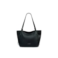 David Jones Pu Medium Shopper Bag Black David Jones Pu Medium Shopper Bag Black