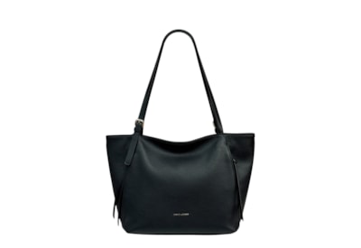 David Jones Pu Medium Shopper Bag Black David Jones Pu Medium Shopper Bag Black