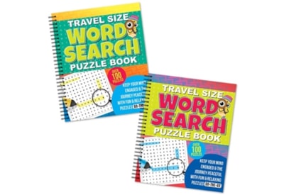 Travel Size Word Search Book Spiral Bound Travel Size Word Search Book Spiral Bound