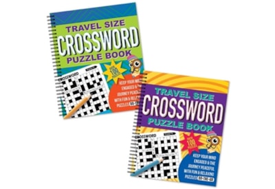 Travel Size Crossword Book Spiral Bound Travel Size Crossword Book Spiral Bound
