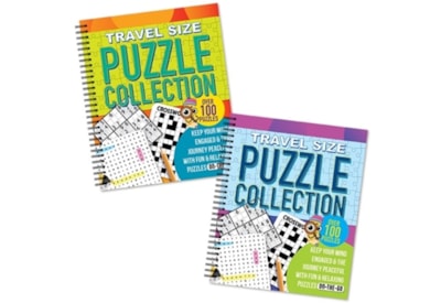 Travel Size Puzzle Book Spiral Bound Travel Size Puzzle Book Spiral Bound