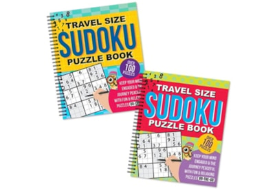 Travel Size Sudoku Book Spiral Bound Travel Size Sudoku Book Spiral Bound