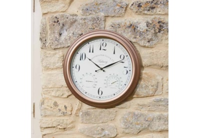 Smart Garden Astbury Wall Clock & Thermometer 15" Smart Garden Astbury Wall Clock & Thermometer 15"
