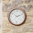 Smart Garden Astbury Wall Clock & Thermometer 15"