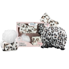 Upper Canada Totally Pampered Gift Set Leopard Print (6TPLP)