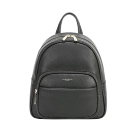 David Jones Pu Medium Backpack Black David Jones Pu Medium Backpack Black
