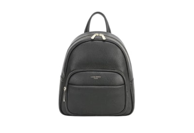 David Jones Pu Medium Backpack Black David Jones Pu Medium Backpack Black
