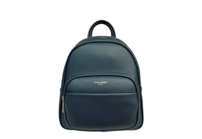 David Jones Pu Medium Backpack Dk Blue David Jones Pu Medium Backpack Dk Blue