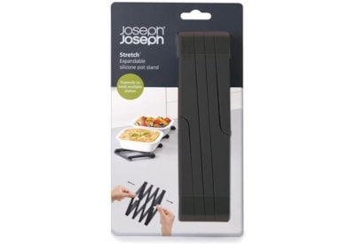 Joseph Joseph Stretch Silicone Expandable Trivet Black Joseph Joseph Stretch Silicone Expandable Trivet Black