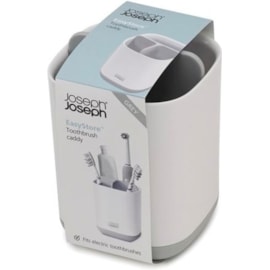 Joseph Joseph Easy Store Toothbrush Caddy Grey/white Joseph Joseph Easy Store Toothbrush Caddy Grey/white