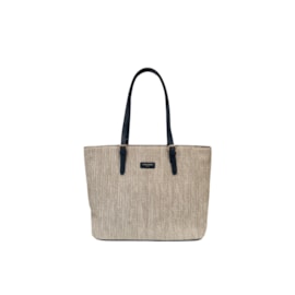 Nova Leather Straw Shopper Nova Leather Straw Shopper