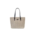 Nova Leather Straw Shopper