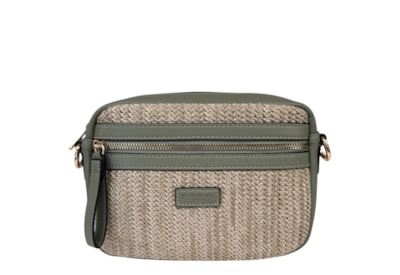 Nova Leather Straw Camera Bag Nova Leather Straw Camera Bag