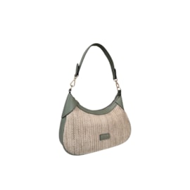 Nova Leather Straw Short Shoulder Nova Leather Straw Short Shoulder