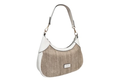 Nova Leather Straw Short Shoulder Nova Leather Straw Short Shoulder